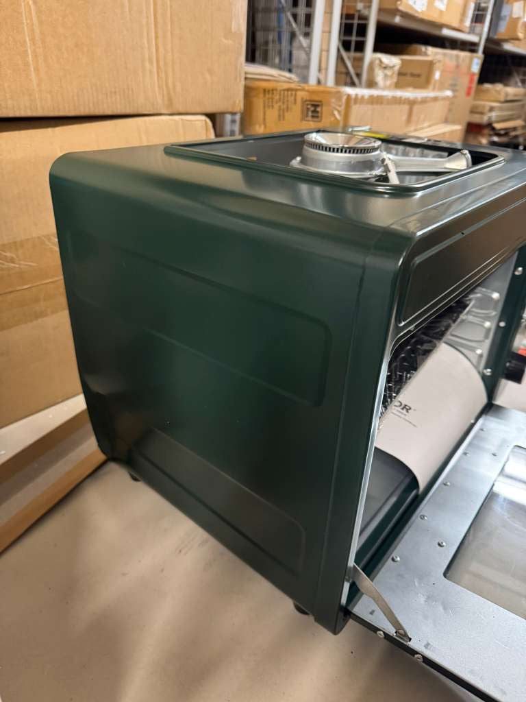 VEVOR Outdoor Oven 2-in-1 Portable Gas Camping Stove Oven Combo Adjustable Fire