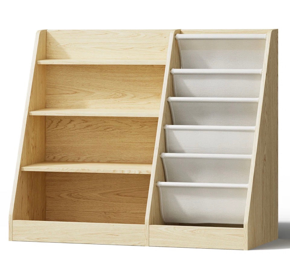 Latitude Run Maggiorina Kids Standard Bookcase, Storage Book Rack, Organizer Cabinet, Book Display