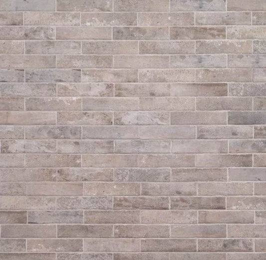 Open Box MSI Capella Taupe Brick 2 in. x 10 in. Matte Porcelain Floor and Wall Tile (5.15 sq. ft. /Case)