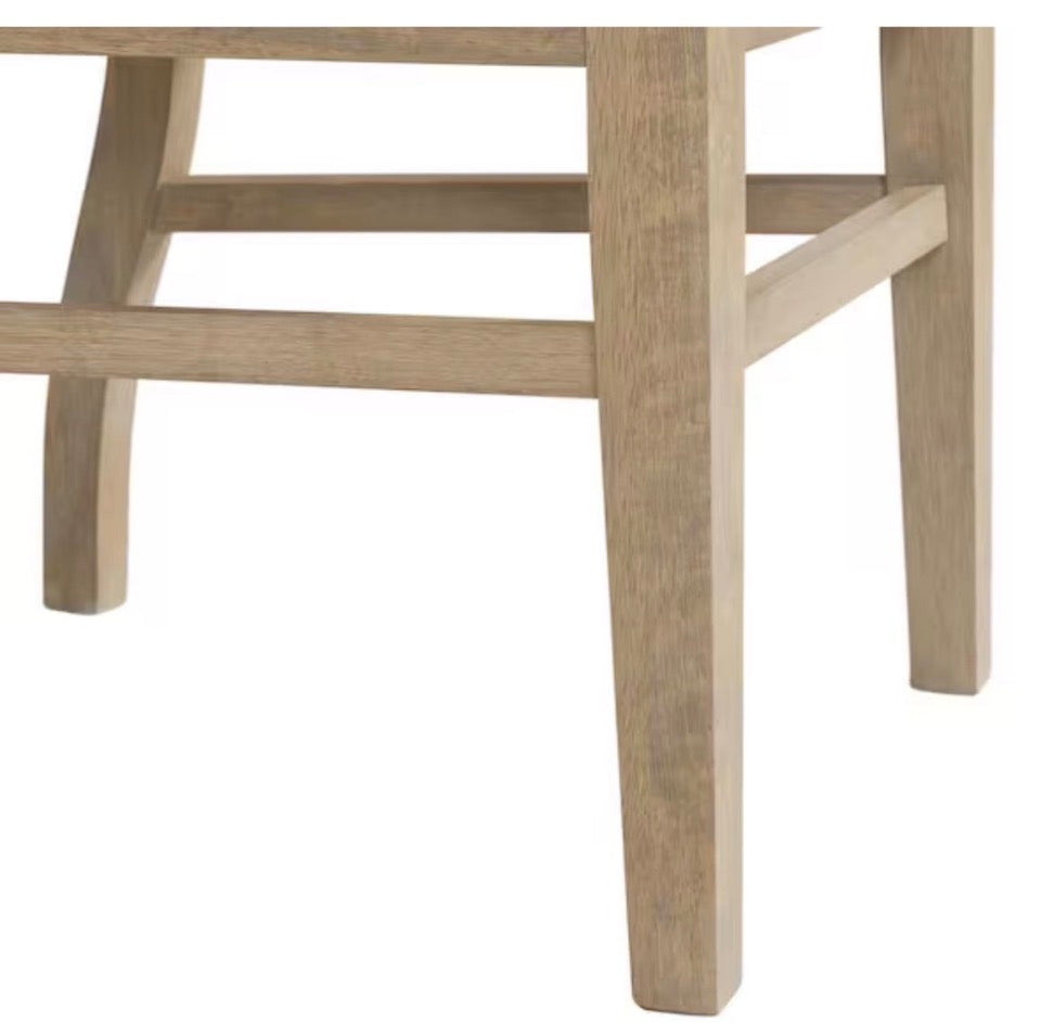 NEW Picket House Furnishings Liam Natural Slat Back Side Chair Set