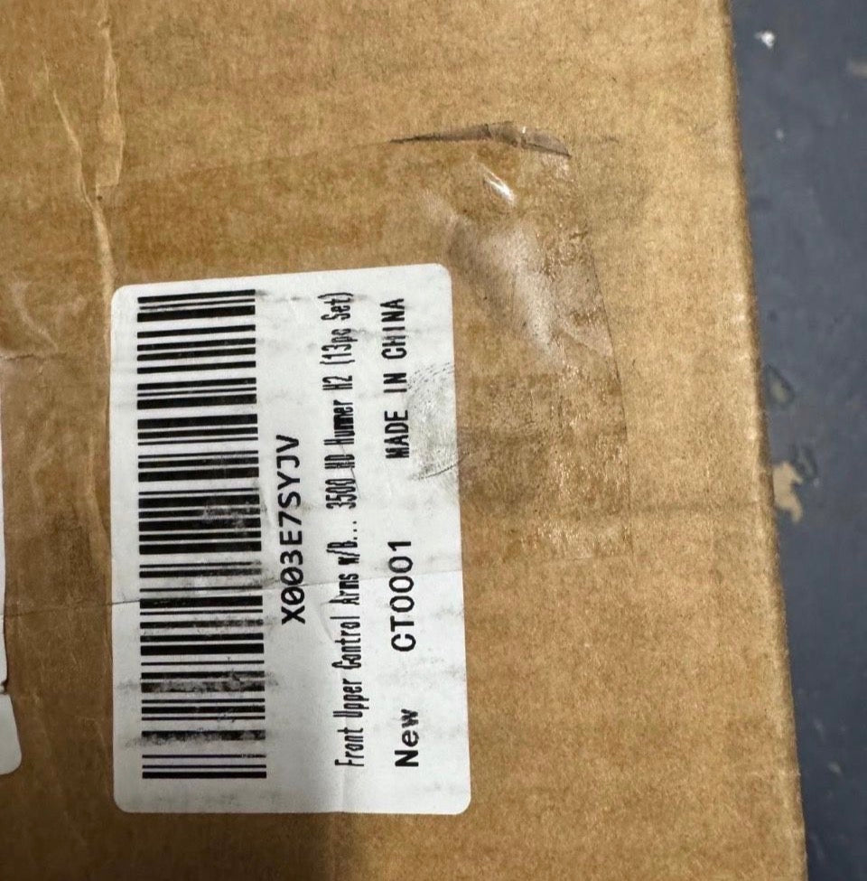 Open Box Brtec 8-Lug Front Upper Control Arms w/Ball Joints 2001-2010 for Chevy Silverado Suburban 1500 HD 2500 3500 for GMC Sierra Yukon XL; for Humm