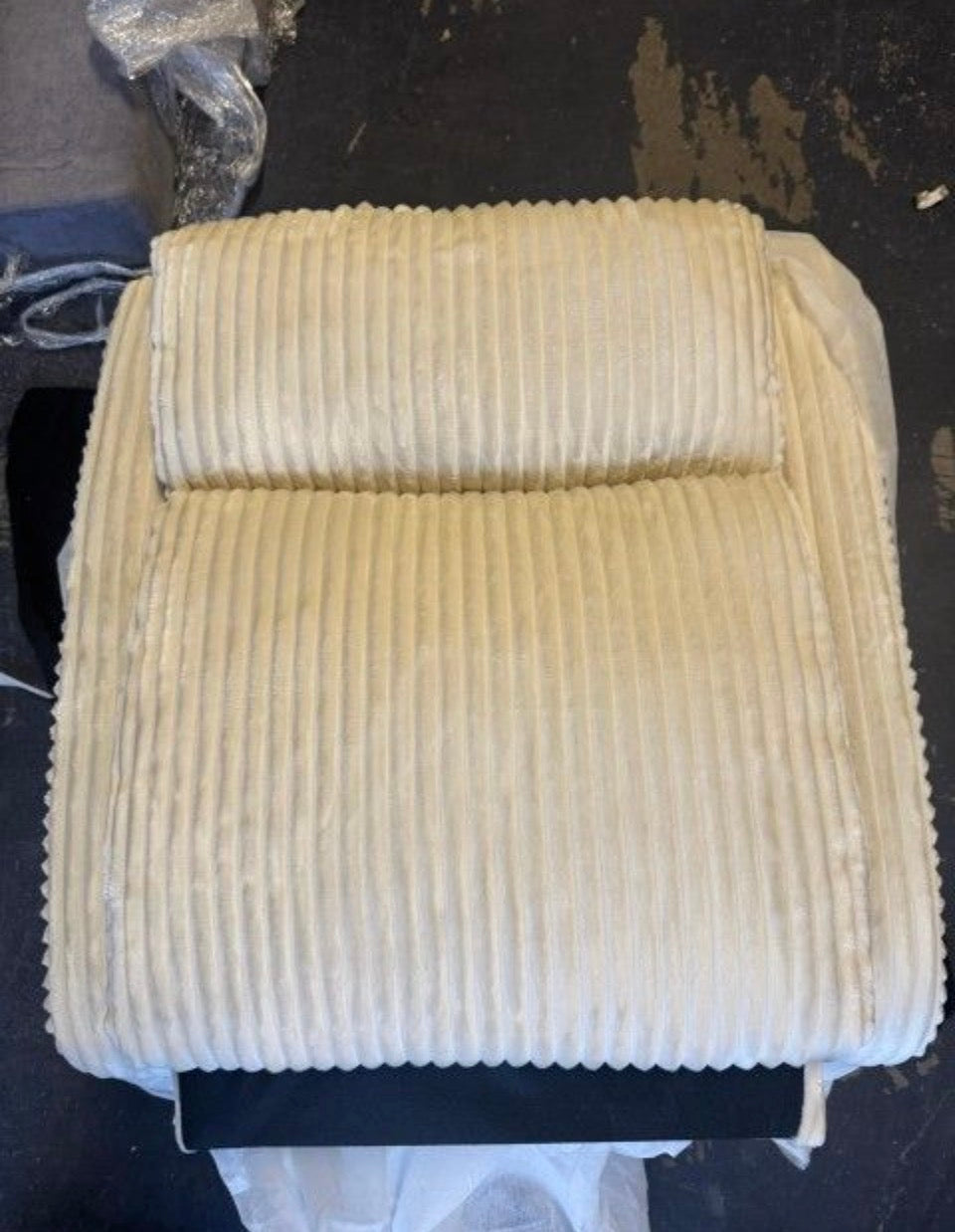 Open Box New YAHEETECH Corduroy Swivel Nursery Glider Chair for Nursery Room Living Room