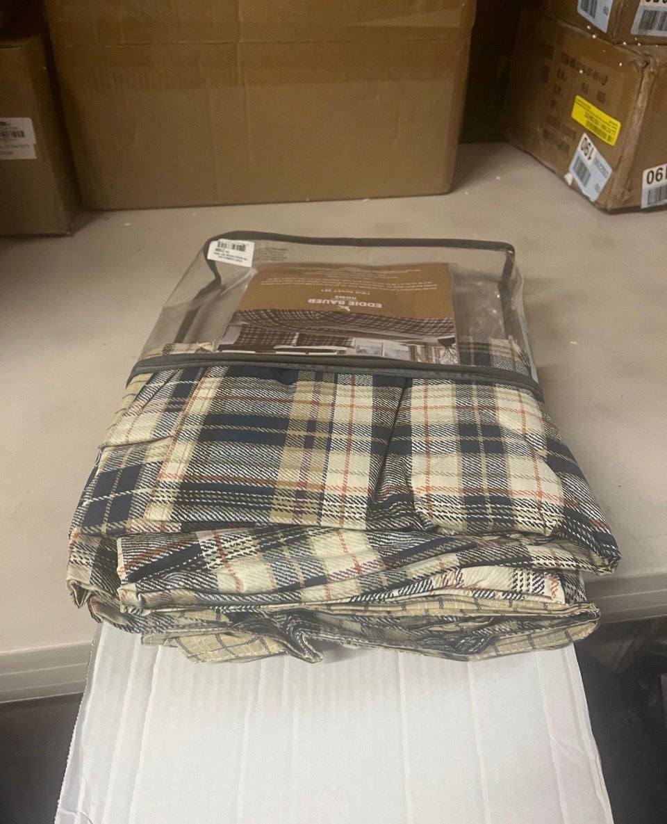 Eddie Bauer Port Gamble Indigo Cotton Duvet Cover Set