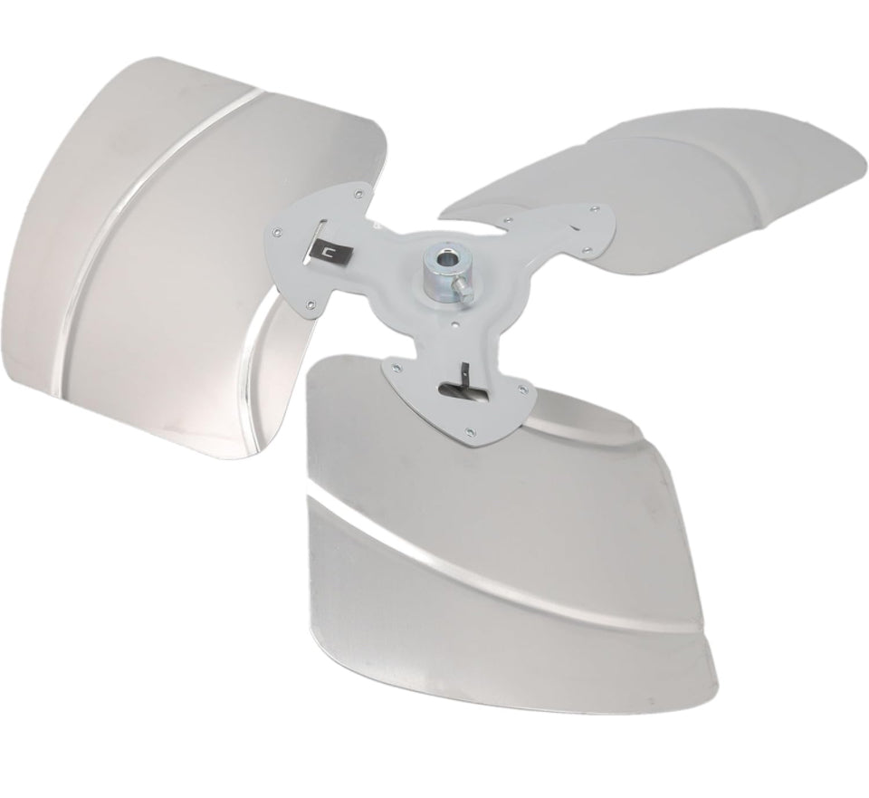 Supplying Demand 70-21858-17 HVAC fan blade, 24-inch, 3 blades, 22-degree pitch, CCW rotation.
