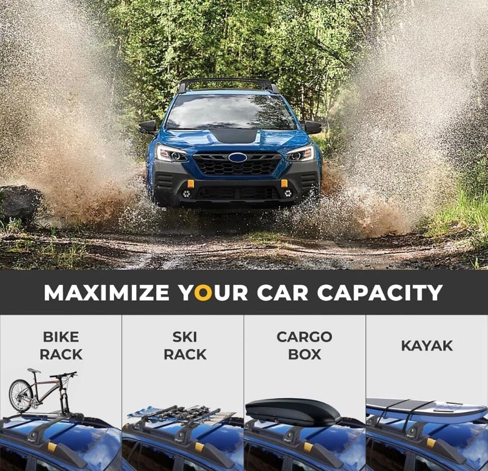 BougeRV Car Roof Rack Cross Bars Compatible with Subaru Outback Wilderness 2020-