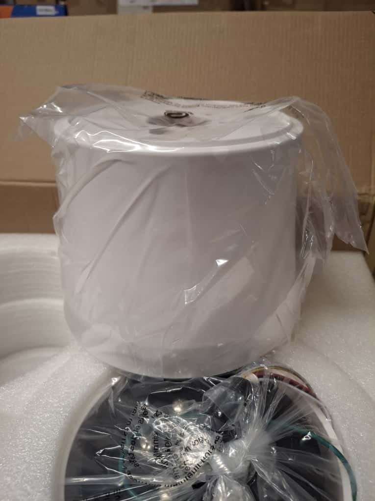 OPEN BOX NEW Surtime Palm Leaf Ceiling Fans with Lights-42 Tropical Ceiling Fan with Light and Remote/APP Control,Flush Mount