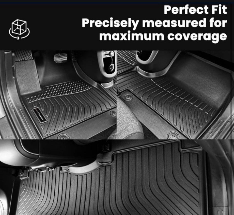Open Box New Auxko Car All Weather Floor Mats Fits for Honda CR-V 2023 2024 2025 (Include Hybrid) TPE Rubber Liners Accessory for Honda CRV 2023-2025