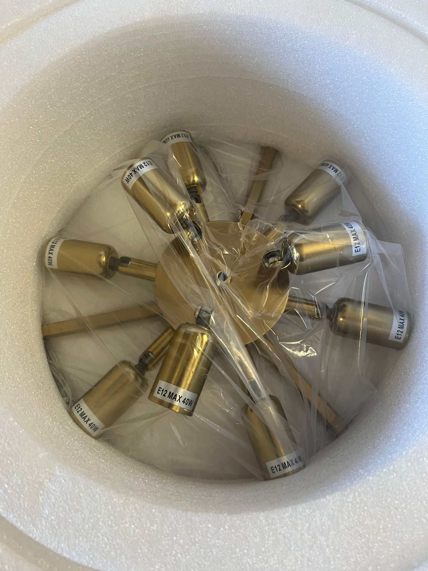 Brand New MERCER41 Aurthur 9 - Light Dimmable Tiered Modern Chandelier