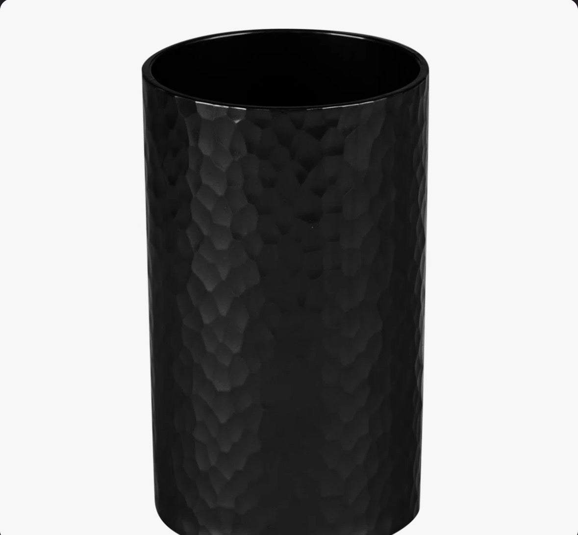Ebern Designs Hammered Texture 4 Piece Bath Accessory Set