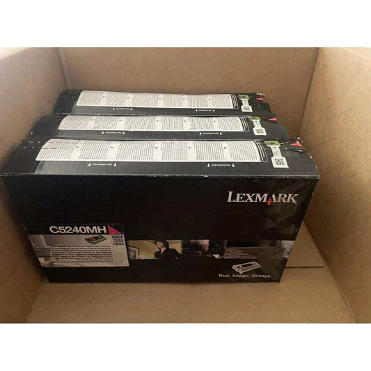 Magenta HY Toner Cartridge C5240MH Sealed in Box for Lexmark Printers