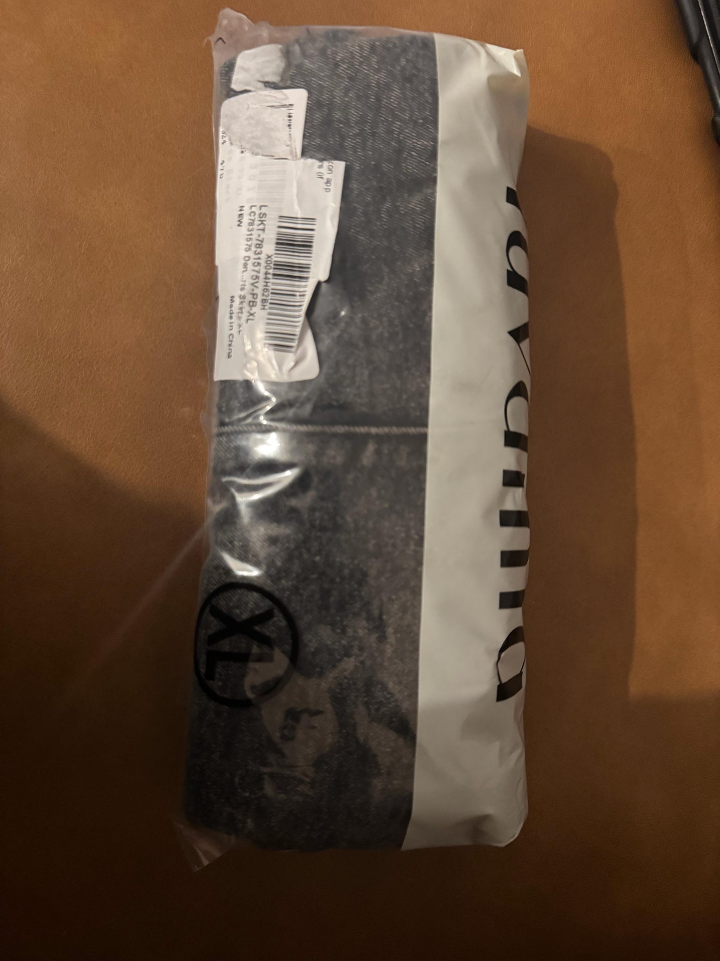 luvamia Jean Skorts for Woman High Waisted Pull On Stretchy Denim Wrap Skirt wit