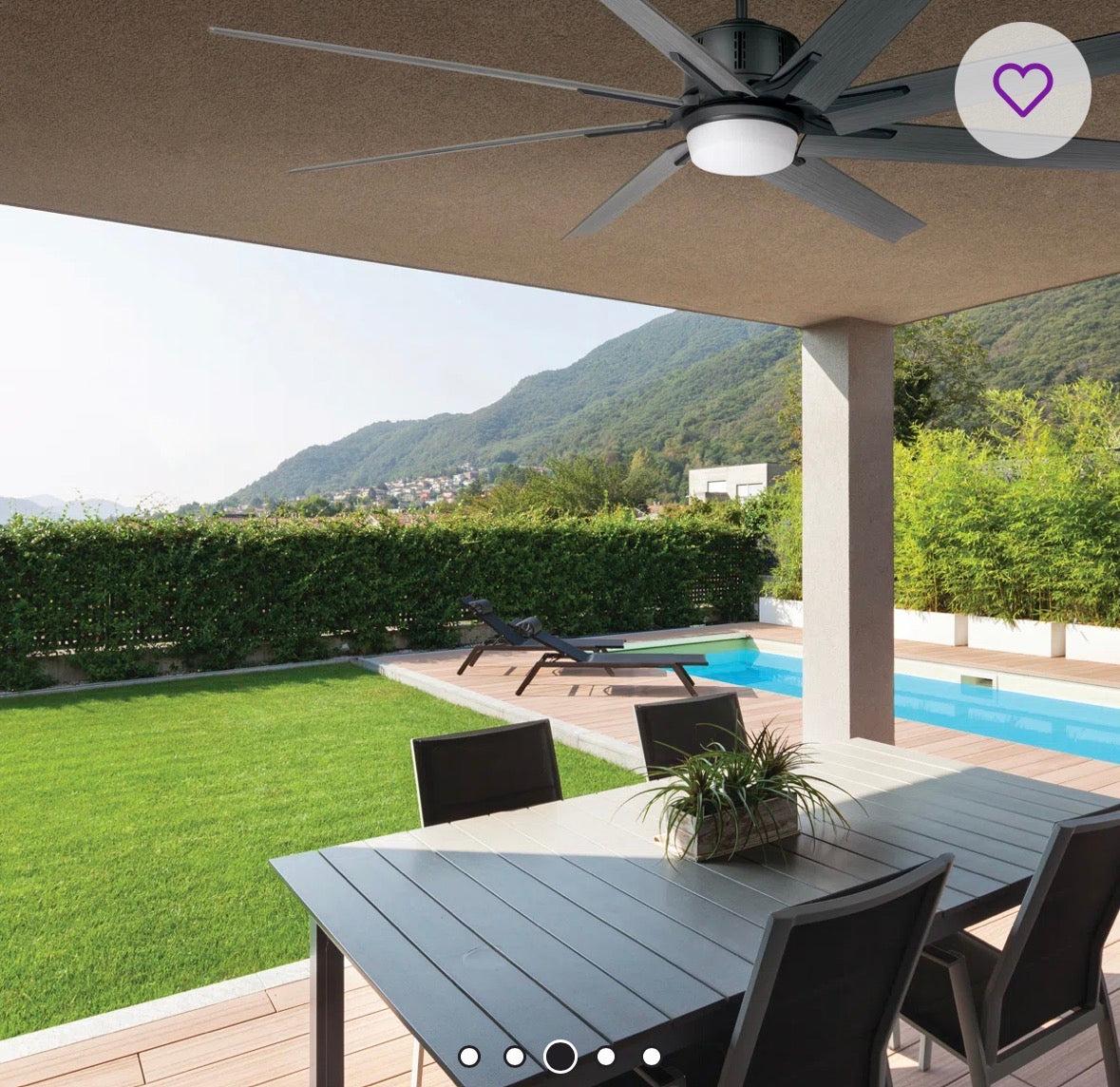 Ebern Designs Kenja 72'' Ceiling Fan with LED Lights