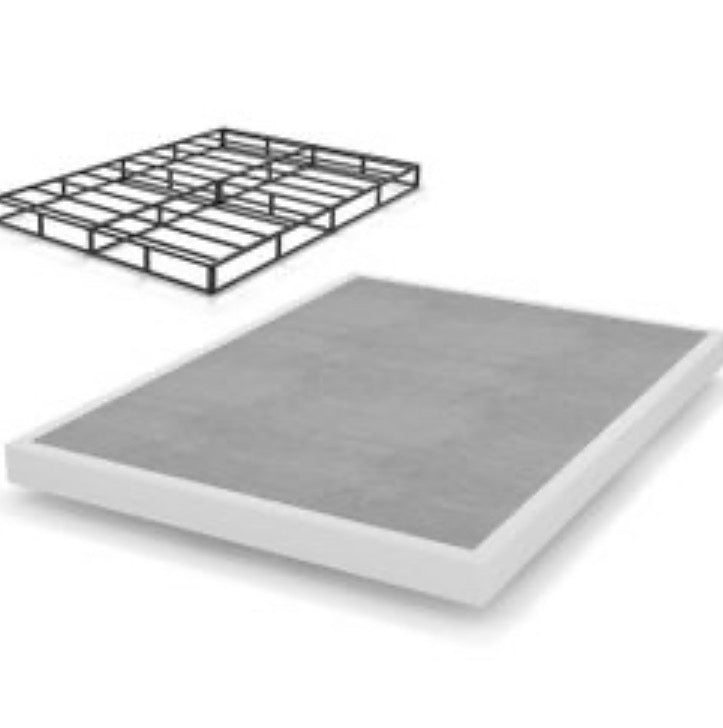 THEOCORATE King Box Spring, 5 Inch Low Profile Metal Spring, Heavy Duty Structure with Cover, Mattress Foundation, Noise Free, Non-Slip, Easy Assembly