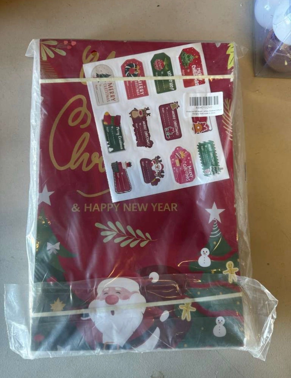 Brand New Uvaluefeet 12 Pack Christmas Gift Boxes with Lids, Patterned Shirt Clothes Boxes(12 Clothing Gift Boxes, 4 Designs: 3 Pieces Per Design & 1