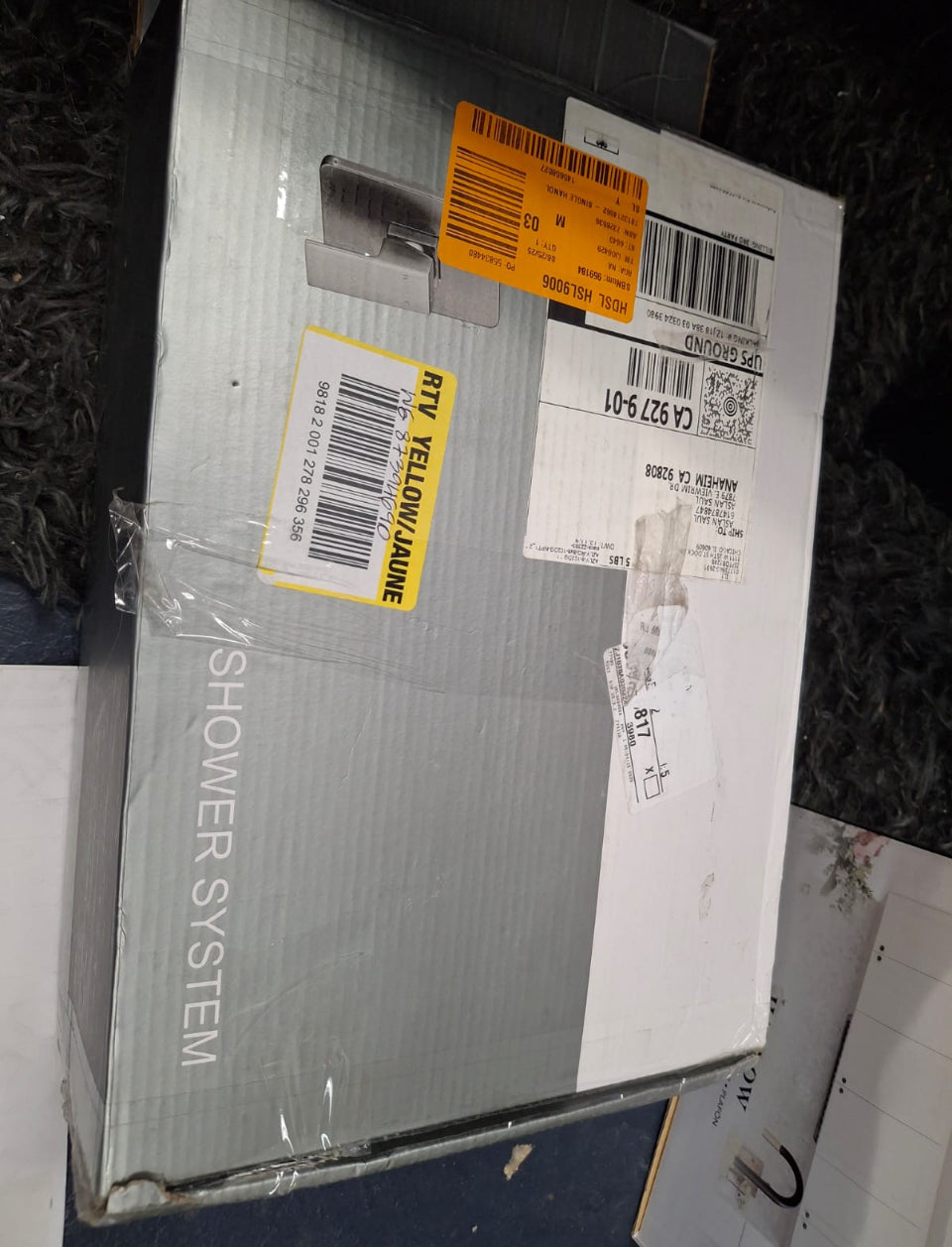 Open Box AKLFGN Single Handle 2-Spray Tub and Shower Faucet 2.2 GPM in. Polish Chrome (Valve Included)