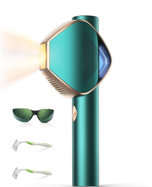 LUBEX Laser Hair Removal Device with IGBT Technology, IPL Hair Remover for Men and Women with Accessories