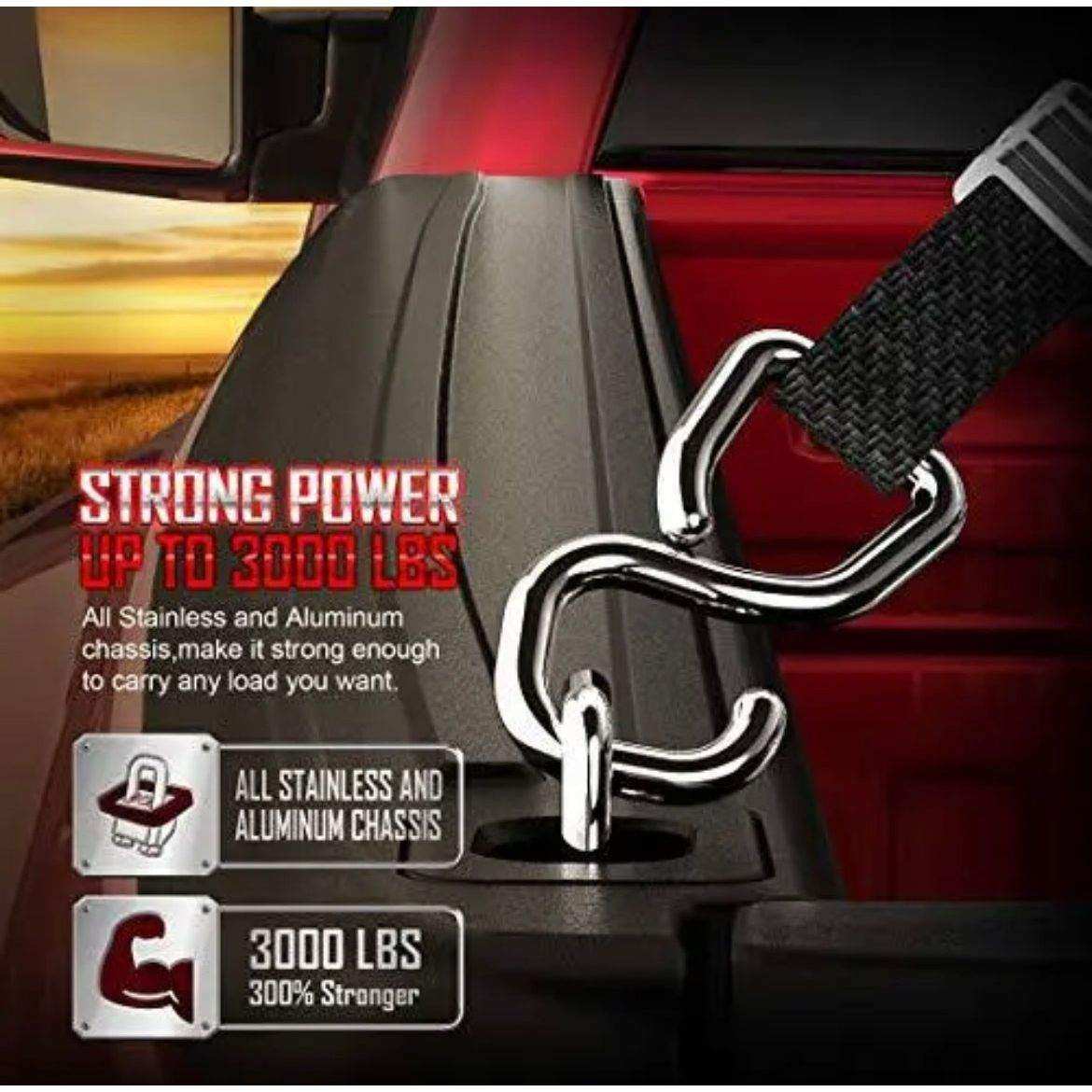 Tigeracing Tie Down Anchors Retractable Truck Bed Top Side D Ring Compatible ... - Selzalot