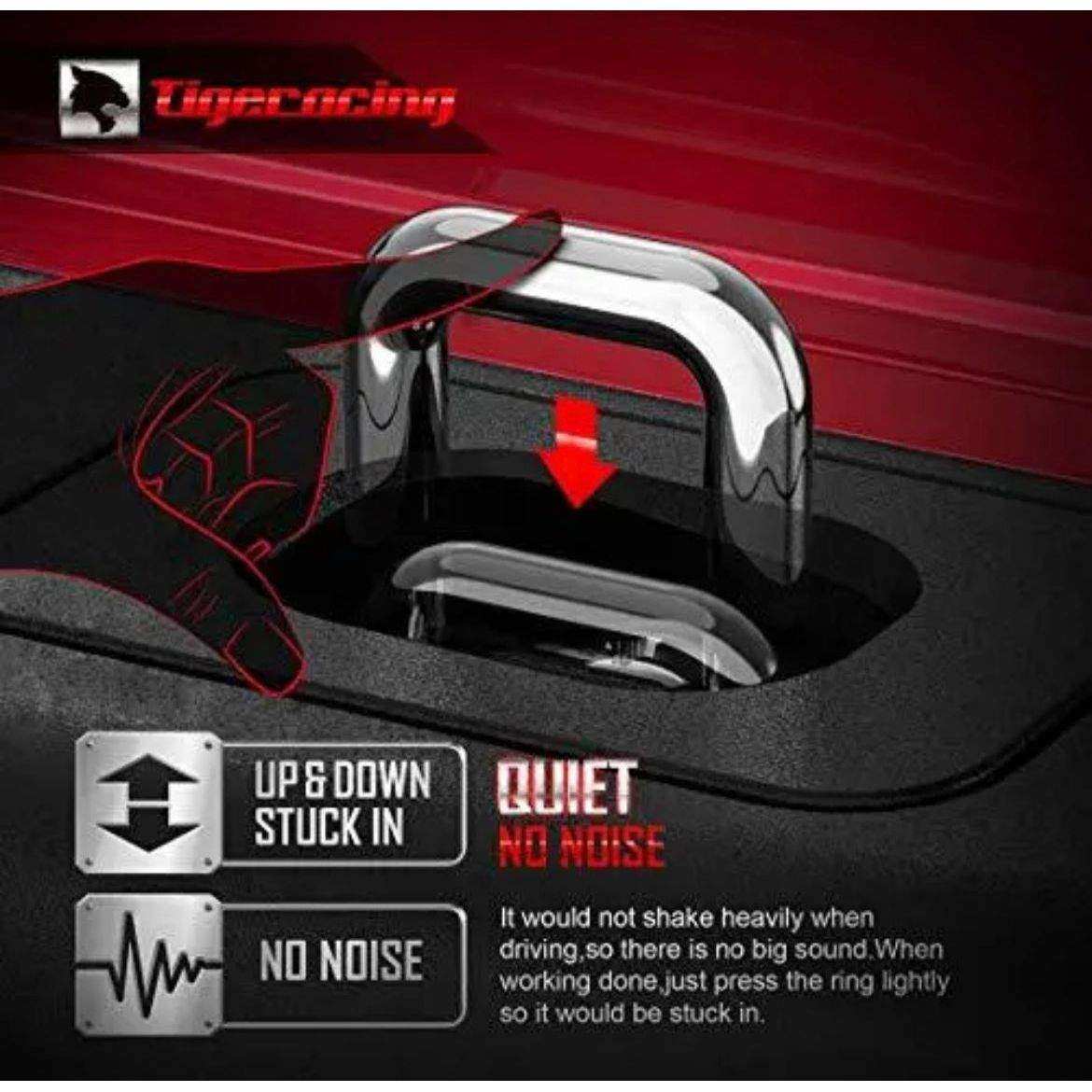 Tigeracing Tie Down Anchors Retractable Truck Bed Top Side D Ring Compatible ... - Selzalot