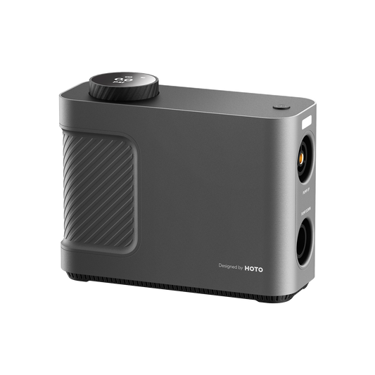 Compact Air Pump Master with 9 modes for fast inflation and deflation, dual power options, and smart presets for optimal pressure.