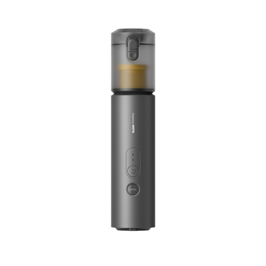 HOTO AutoCare Air Duster portable vacuum with 4-in-1 cleaning and inflating functions, compact design, and five accessories.