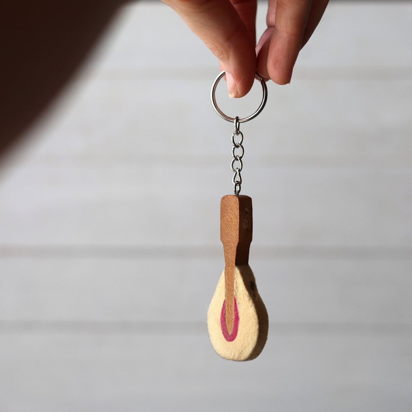 Reclaimed Piano Hammer Keychains