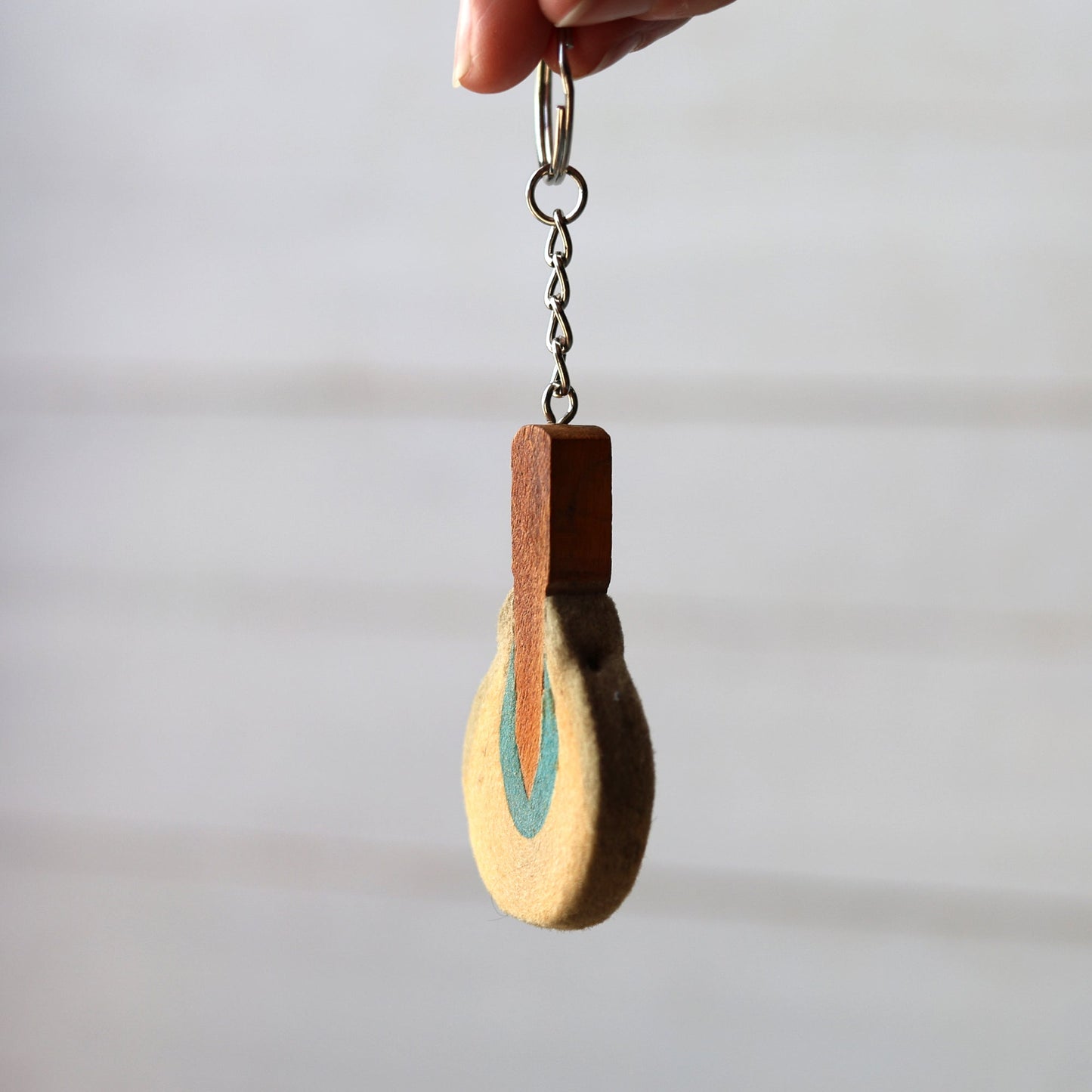 Reclaimed Piano Hammer Keychains