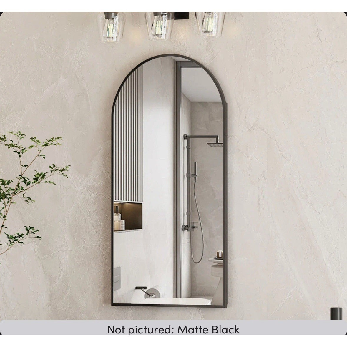 Poulton W H Frameless Medicine Cabinet Mirror 4 Adjustable