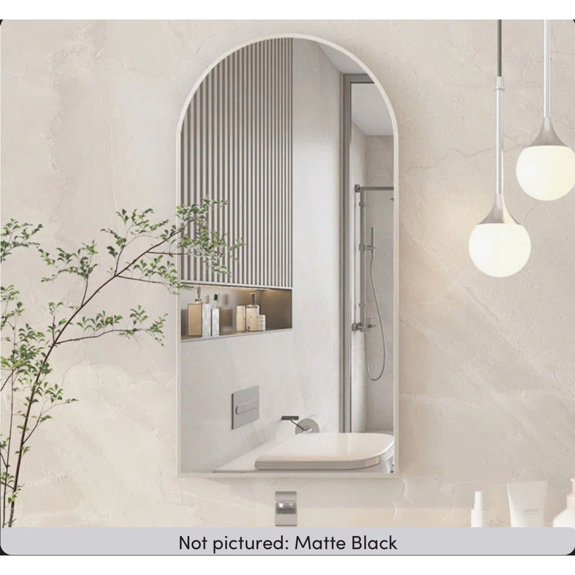 Poulton W H Frameless Medicine Cabinet Mirror 4 Adjustable