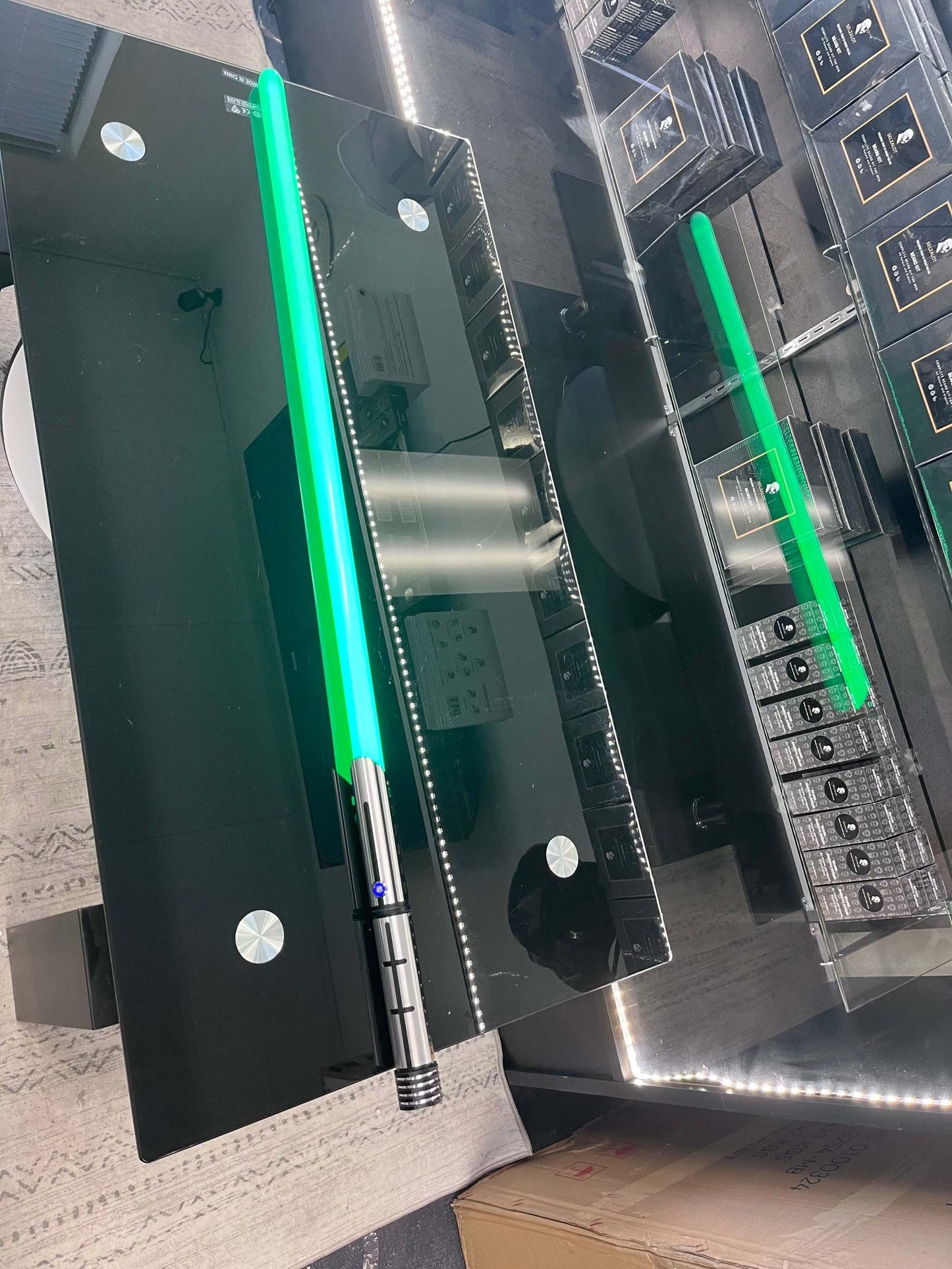 kuvpot Motion Control Lightsabers: Adult Dueling Lightsaber with 20 Colors & 16 Sound Fonts, Metal Hilt Light Sabers, Smooth Swing Saber for Cosplay & Christmas