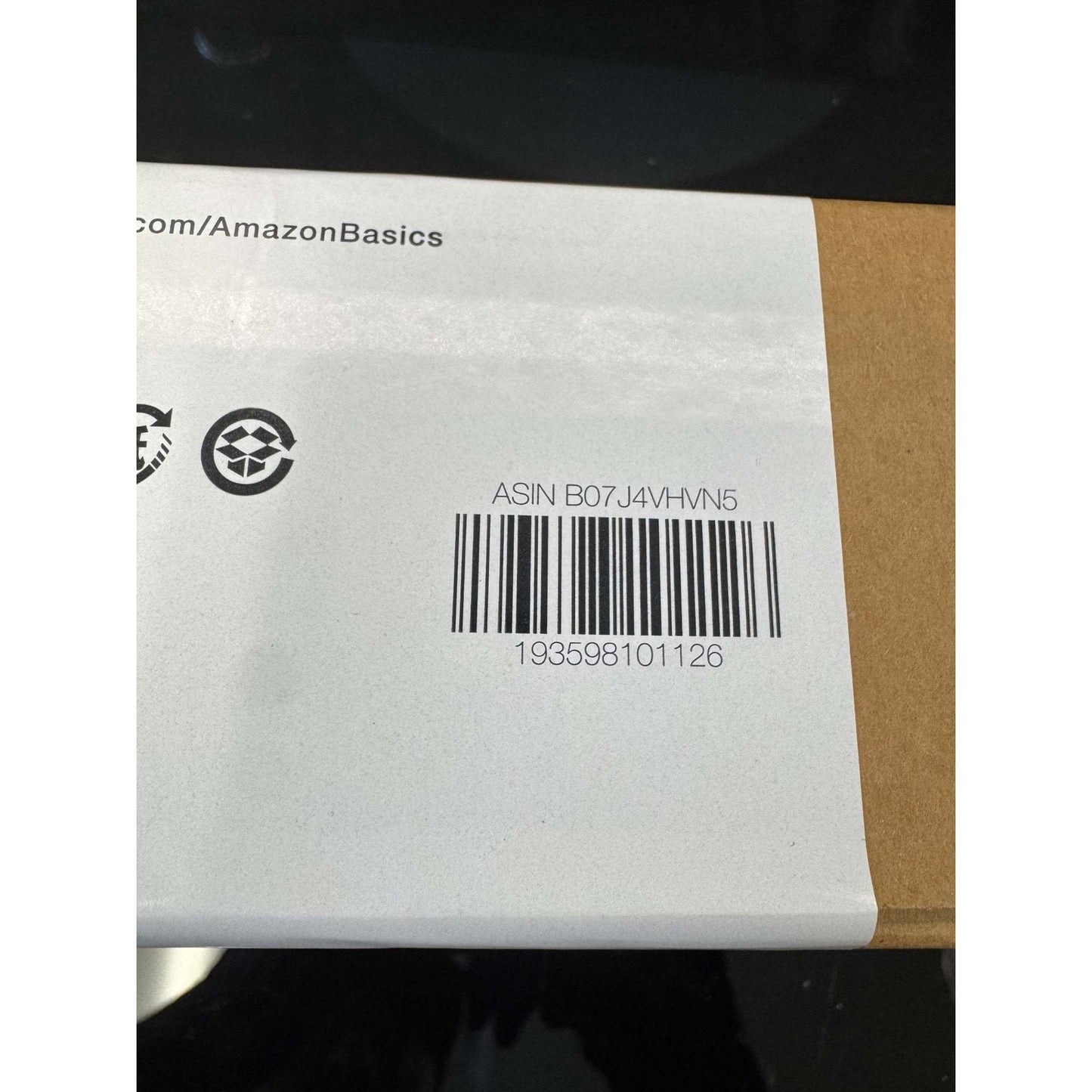 Amazon Basics Electronic Keypad Deadbolt Door Lock with Touch-Control Keyless Entry  Keyed Entry Option  Contemporary  Oil Bronze  1-Pack