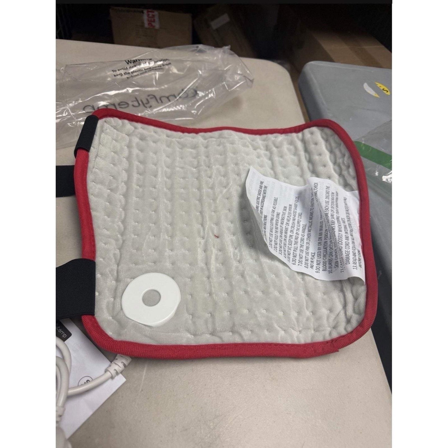 Leg Heating Pad Wearable Heat Pad  for Leg and Calf Electric Heat Wrap SMALL