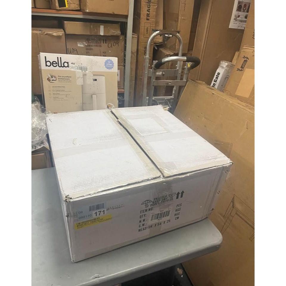 USED "Orren Ellis Blodgett 19.75”- Blade LED Smart Bladeless Ceiling Fan with Remote Control and Lig