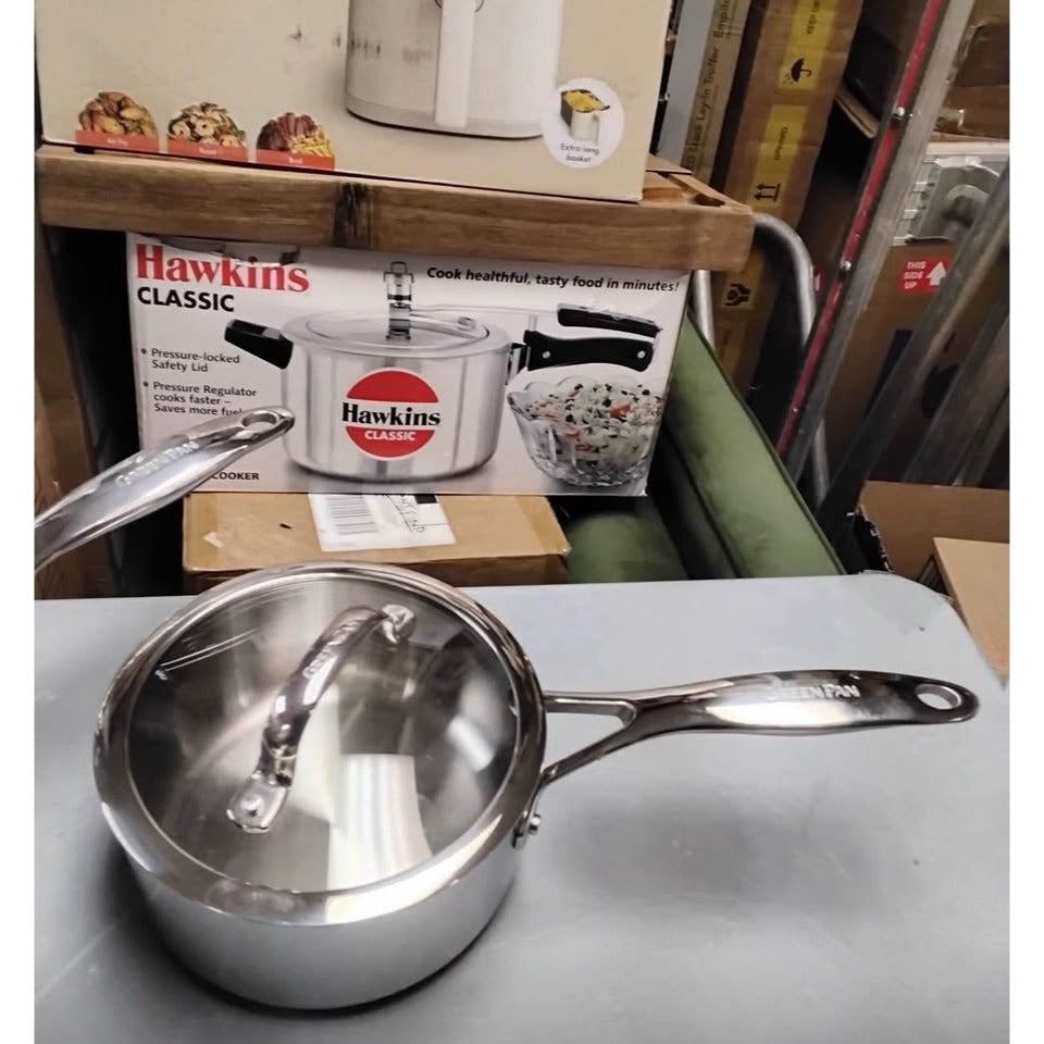 Valencia Pro Stainless Steel Uncoated 10-piece cookware set READ DESCRIPTION!!!