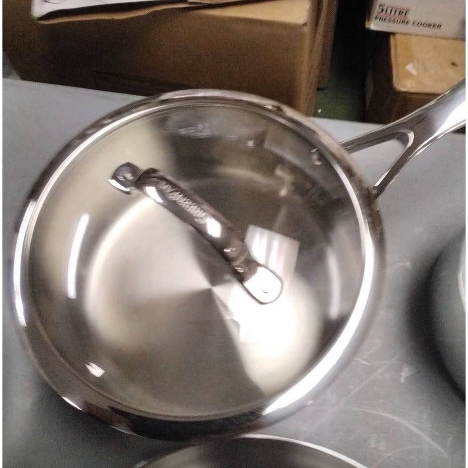 Valencia Pro Stainless Steel Uncoated 10-piece cookware set READ DESCRIPTION!!!