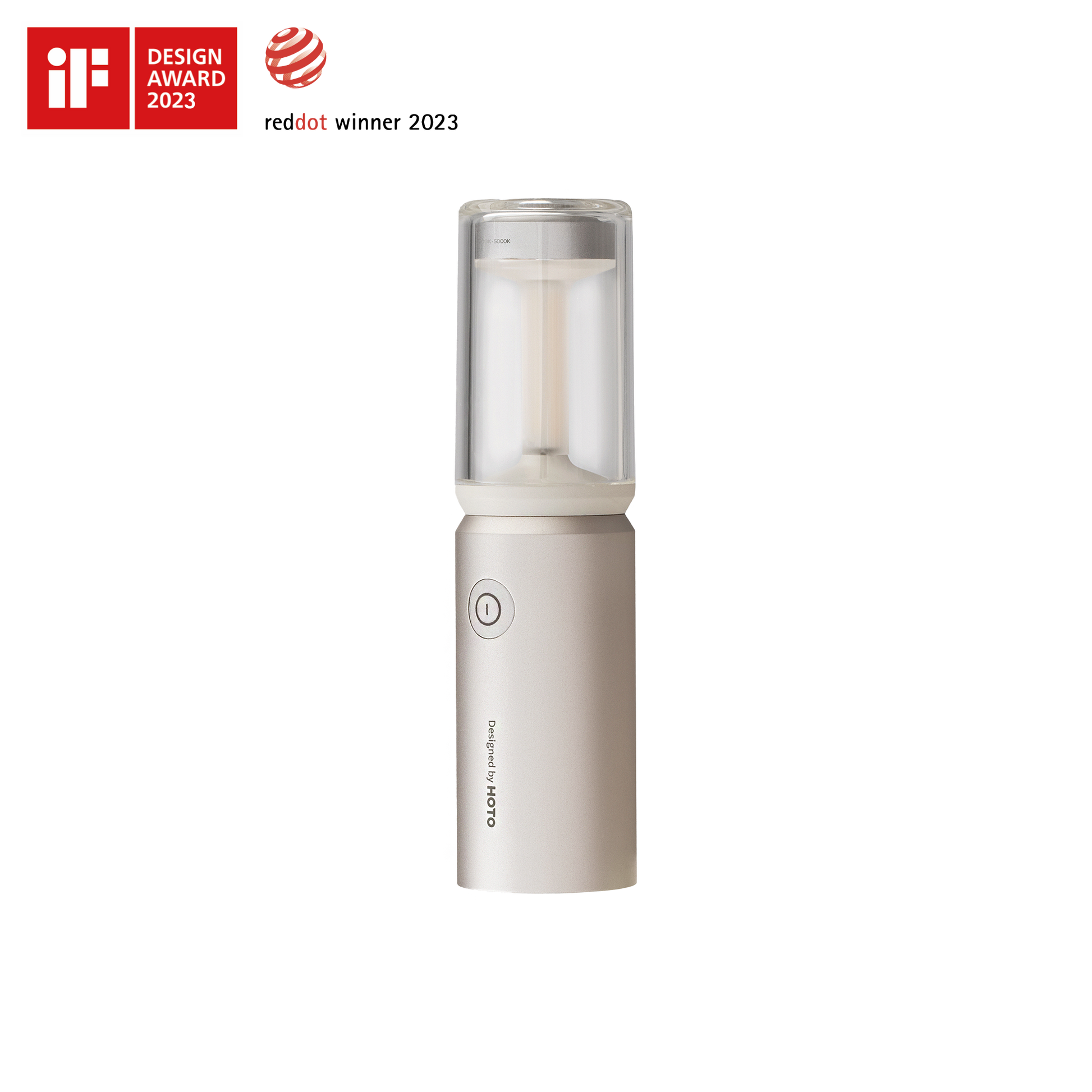 Multi-mode camplight with magnetic detachable lampshade, hidden handle, IPX6 water resistance, and 180 lumens brightness for versatile outdoor use.