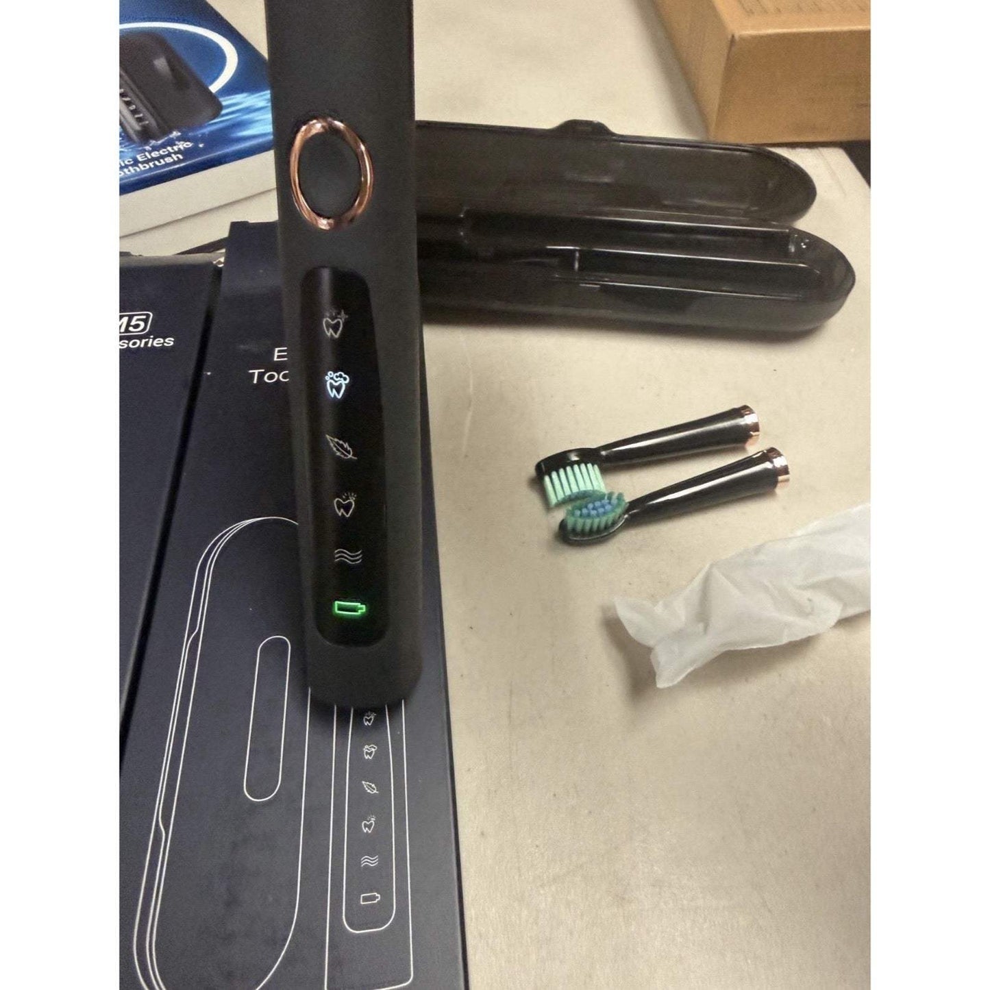 Sonic Electric Toothbrush for Adults - Rechargeable Electric Toothbrush with ...