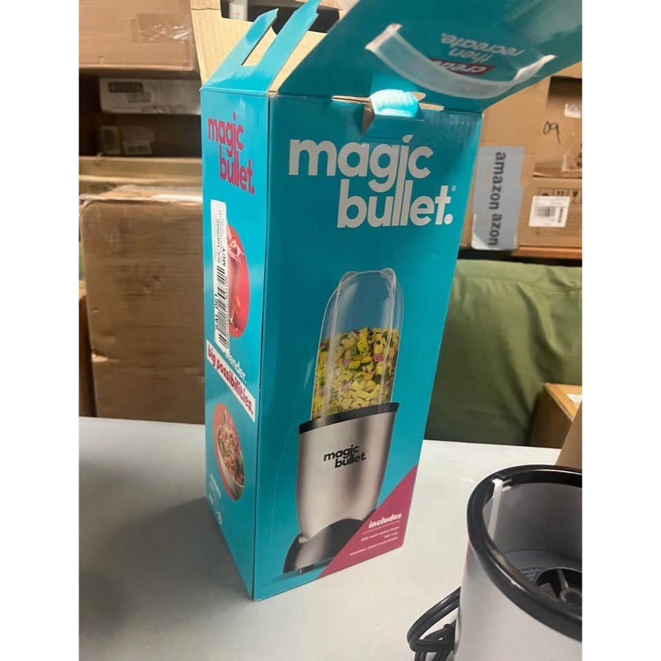 Magic Bullet 3 Piece Personal Blender MBR-0301 - Silver