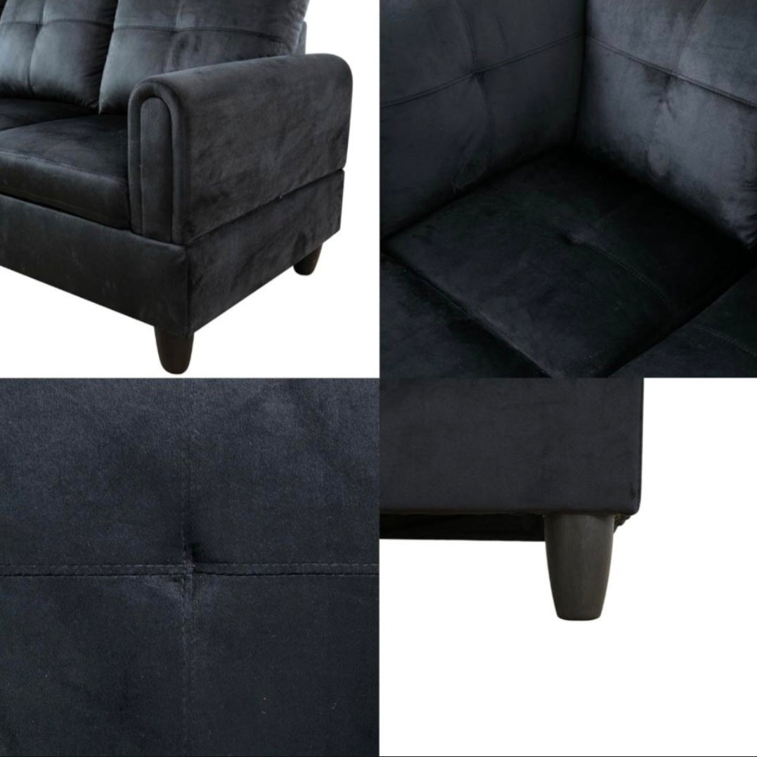 NEW ASSEMBLED FUOROLA 2 Piece Left Facing Sectional Sofa