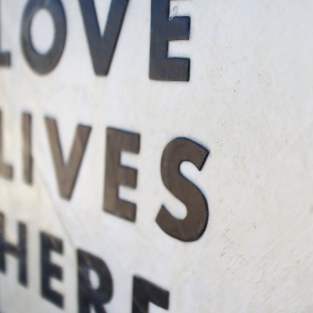 Love Lives Here Artwork