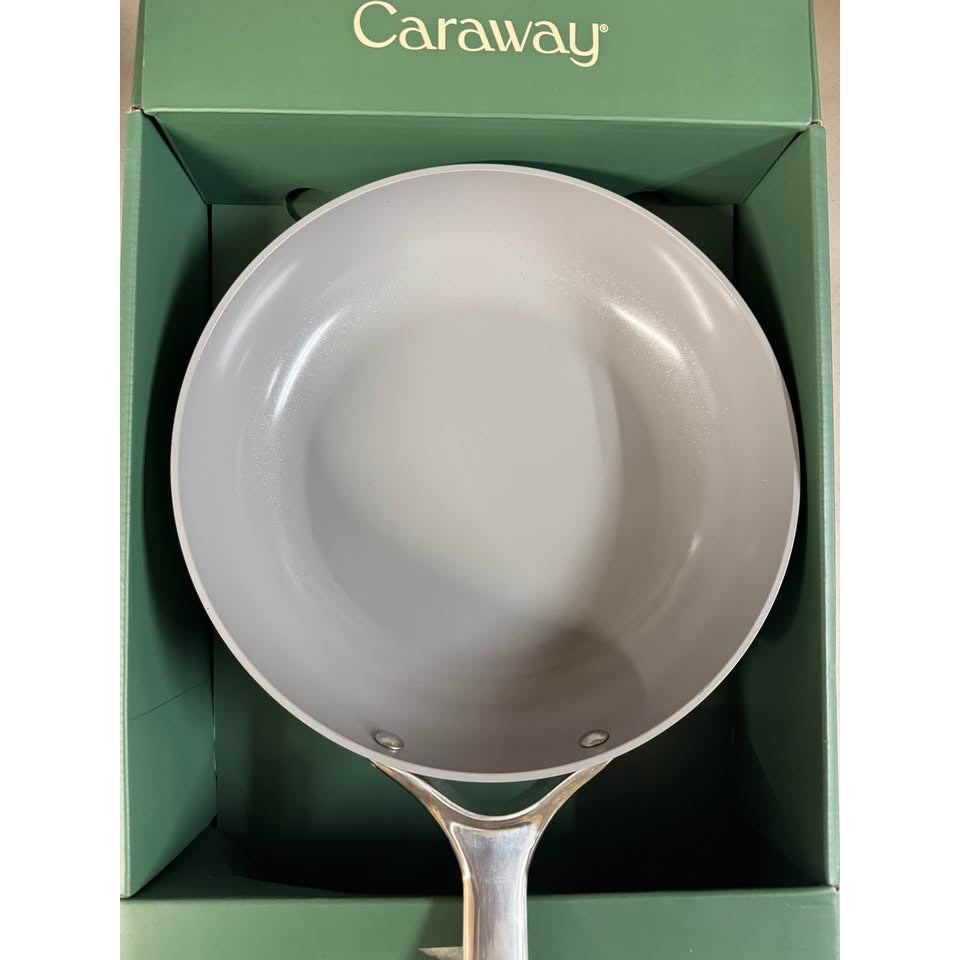 Caraway Nonstick Ceramic Frying Pan (2.7 qt, 10.5"") - Non Toxic"