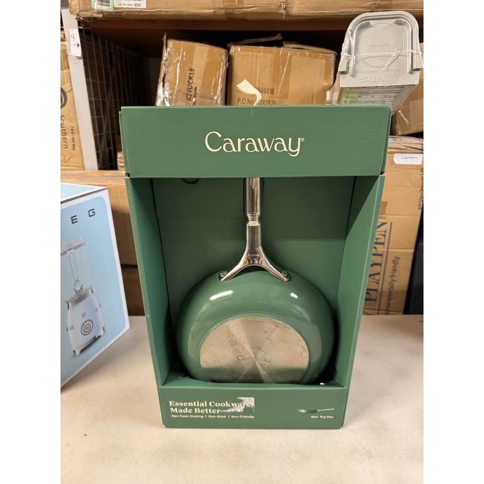 Caraway Nonstick Ceramic Frying Pan (2.7 qt, 10.5"") - Non Toxic"