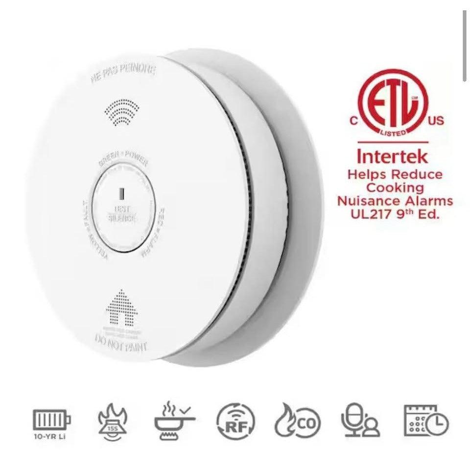 Innolink  10-Year Battery Powered Wireless Interconnected Smoke and Carbon Monoxide Detector with Vo