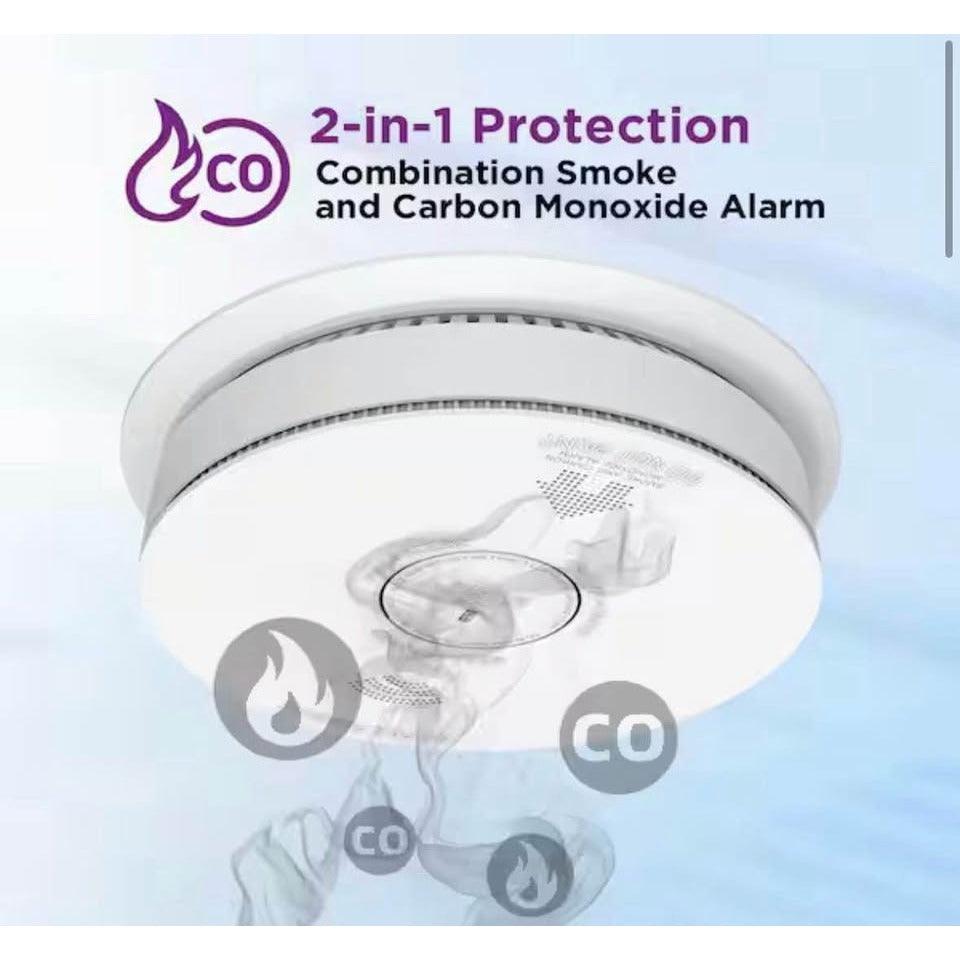 Innolink  10-Year Battery Powered Wireless Interconnected Smoke and Carbon Monoxide Detector with Vo