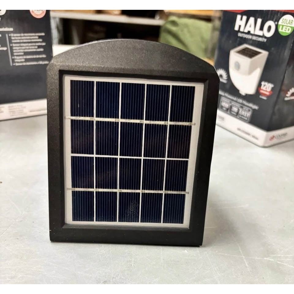 HALO 120-Degree Black Motion Activated Sensor Outdoor