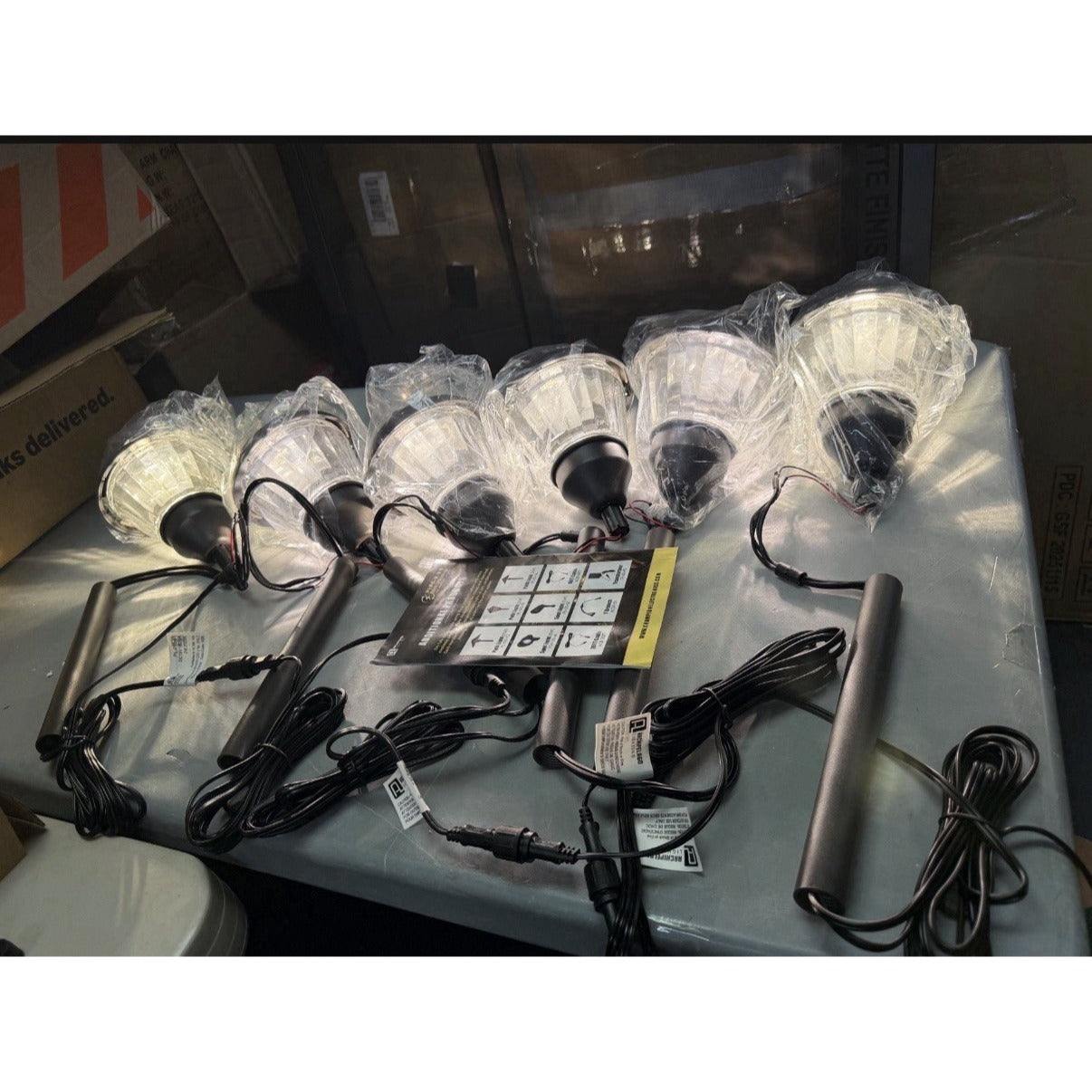 Low Voltage Black Dusk to Dawn Plug-In-Go Combo Integrated LED Landscape Light K