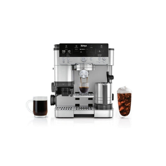 Ninja Luxe Café Premier Series Espresso Machine 3-in-1 with integrated grinder and barista assist technology