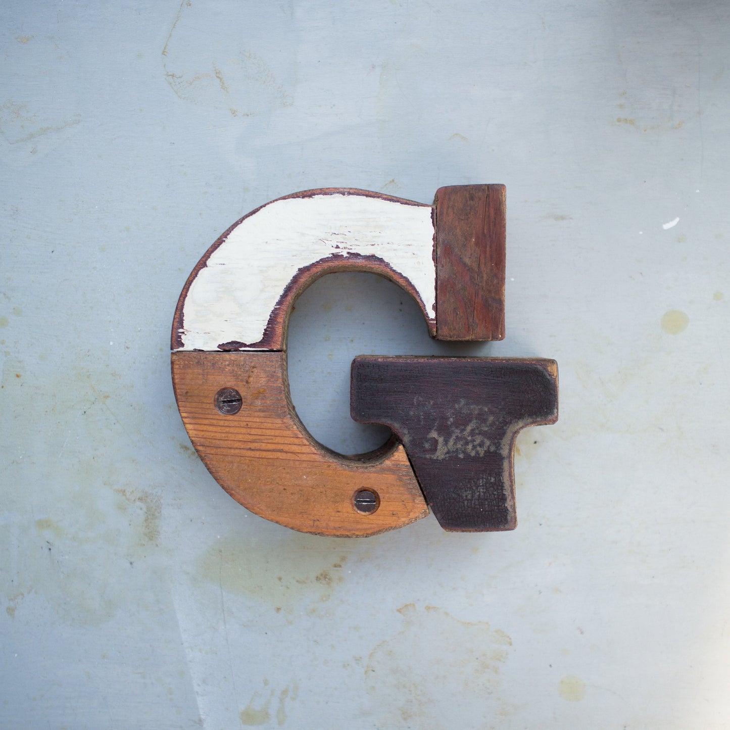 Reclaimed Wooden Letters