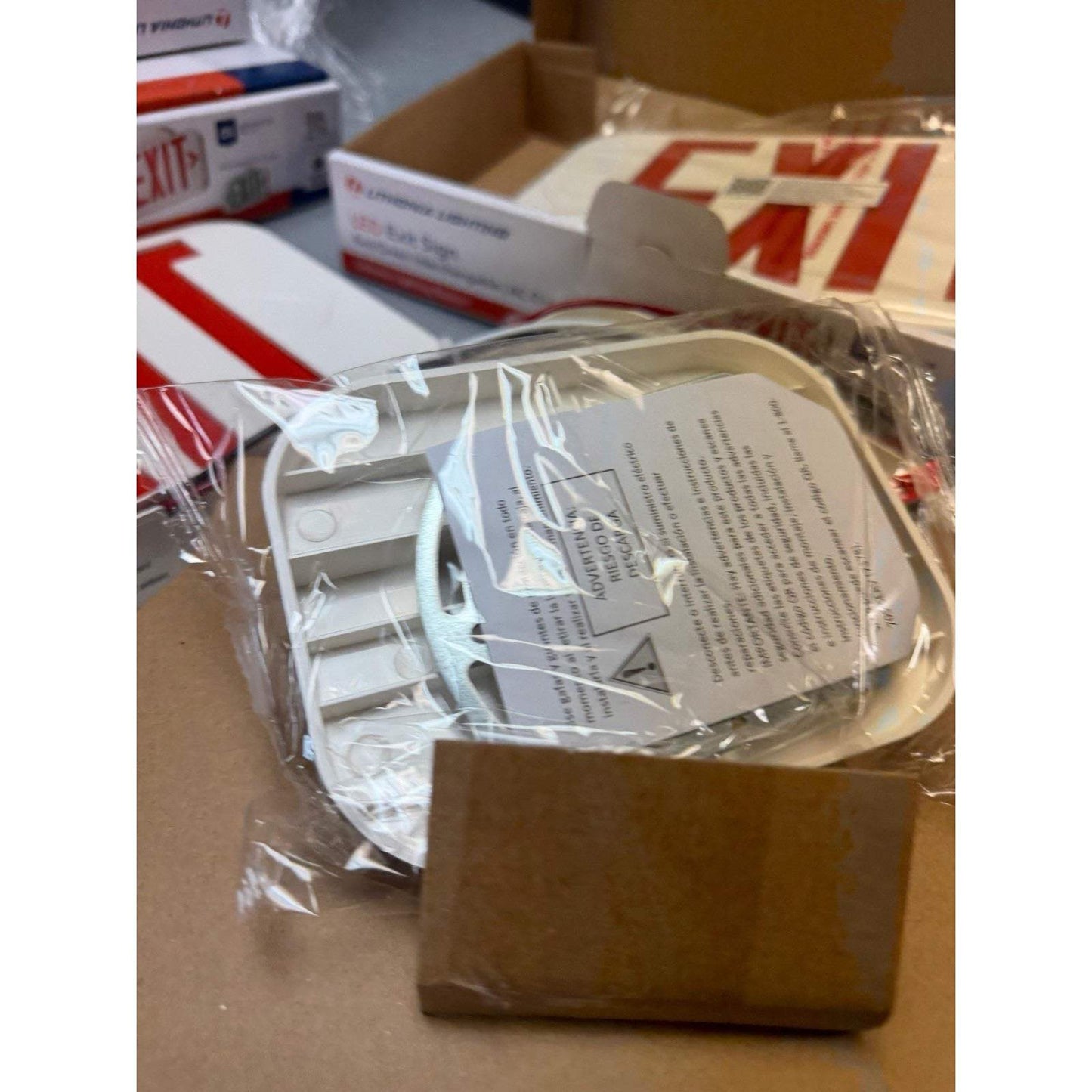 Lithonia Lighting Contractor Select Integrated LED White Exit Sign