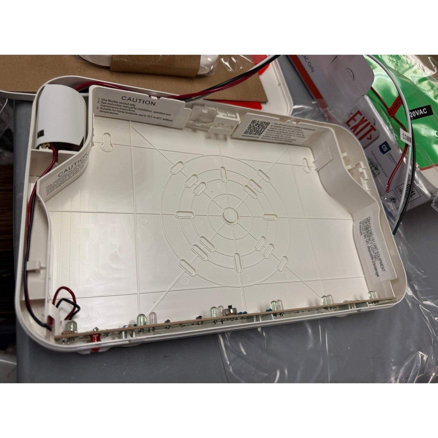 Lithonia Lighting Contractor Select Integrated LED White Exit Sign