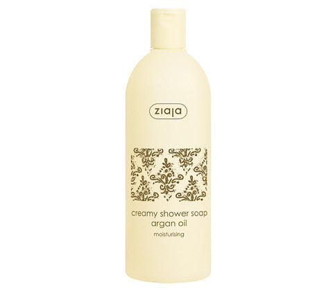 Ziaja Argan Oil Creamy Shower Soap moisturizing body wash bottle 500ml